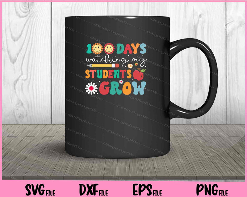 100 Days Watching My Students mug