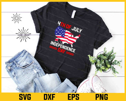 4th Of July Independence Day Svg Cutting Printable File  - Premium Cutting Files in SVG, PNG & EPS Formats - Premium SVG Cutting Files for Crafts