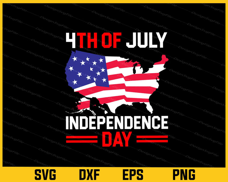 4th Of July Independence Day Svg Cutting Printable File