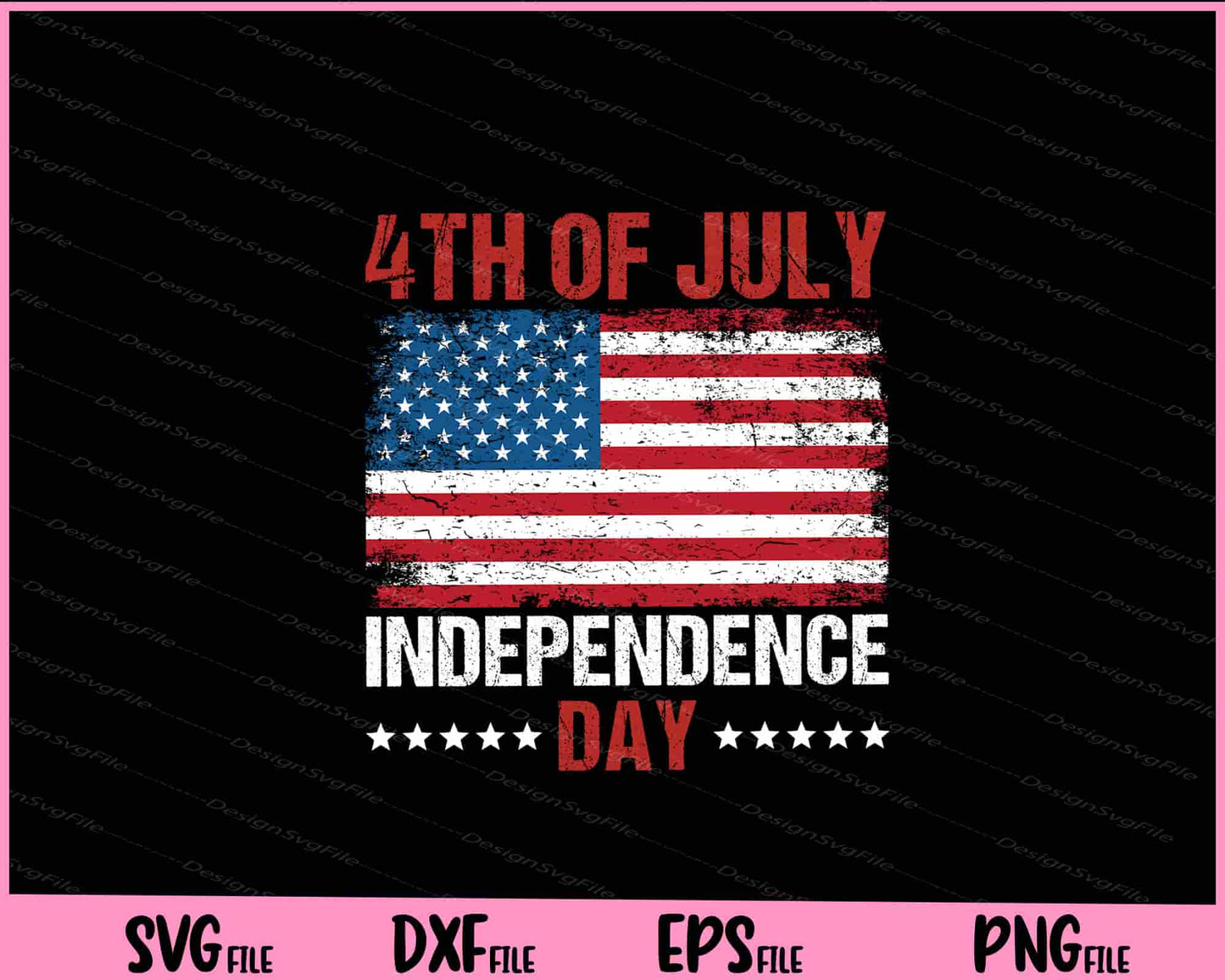4th of July Independence day Svg Cutting Printable Files  - Premium Cutting Files in SVG, PNG & EPS Formats - Premium SVG Cutting Files for Crafts