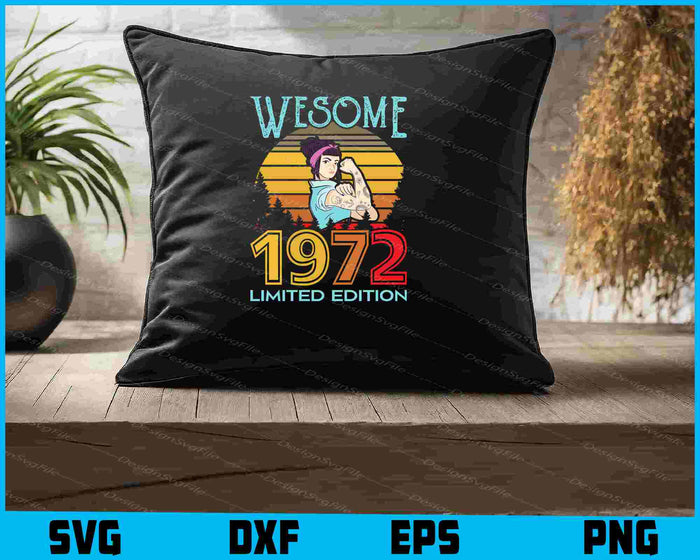 Collection of vintage-themed graphics and text on a black background