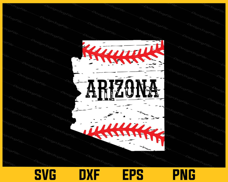 ARIZONA Softball Softball Svg Cutting Printable File  - Premium Cutting Files in SVG, PNG & EPS Formats - Premium SVG Cutting Files for Crafts