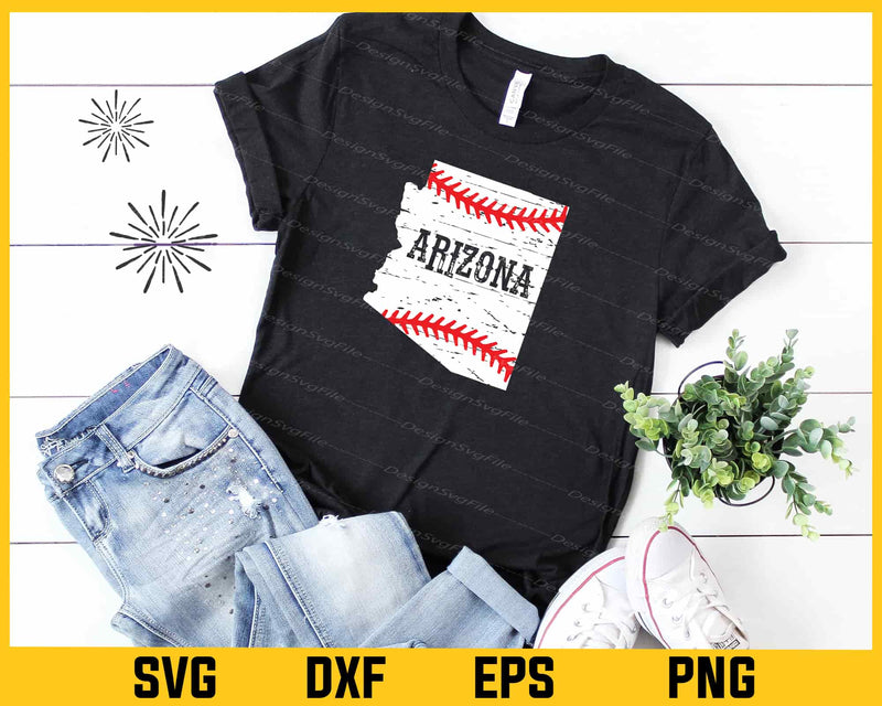 ARIZONA Softball Softball Svg Cutting Printable File  - Premium Cutting Files in SVG, PNG & EPS Formats - Premium SVG Cutting Files for Crafts