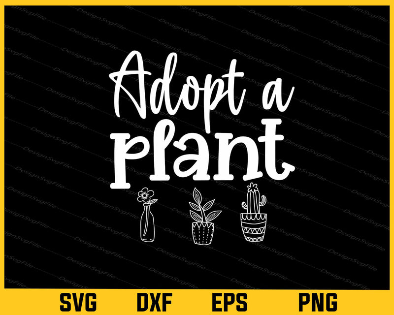 Adopt A Plant svg