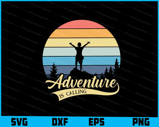 Adventure Is Calling SVG