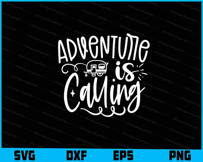 Camping Bundle SVG Adventure Awaits PNG