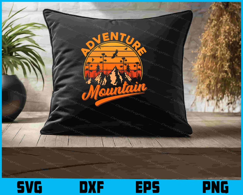 Adventure Mountain SVG