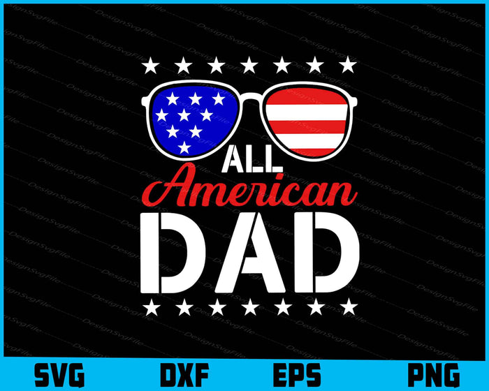 All American Dad, 4th Of July SVG