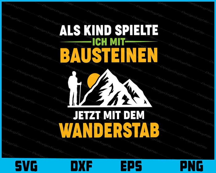 Als Kind Spielte Ich Mit Bausteinen Jetzt