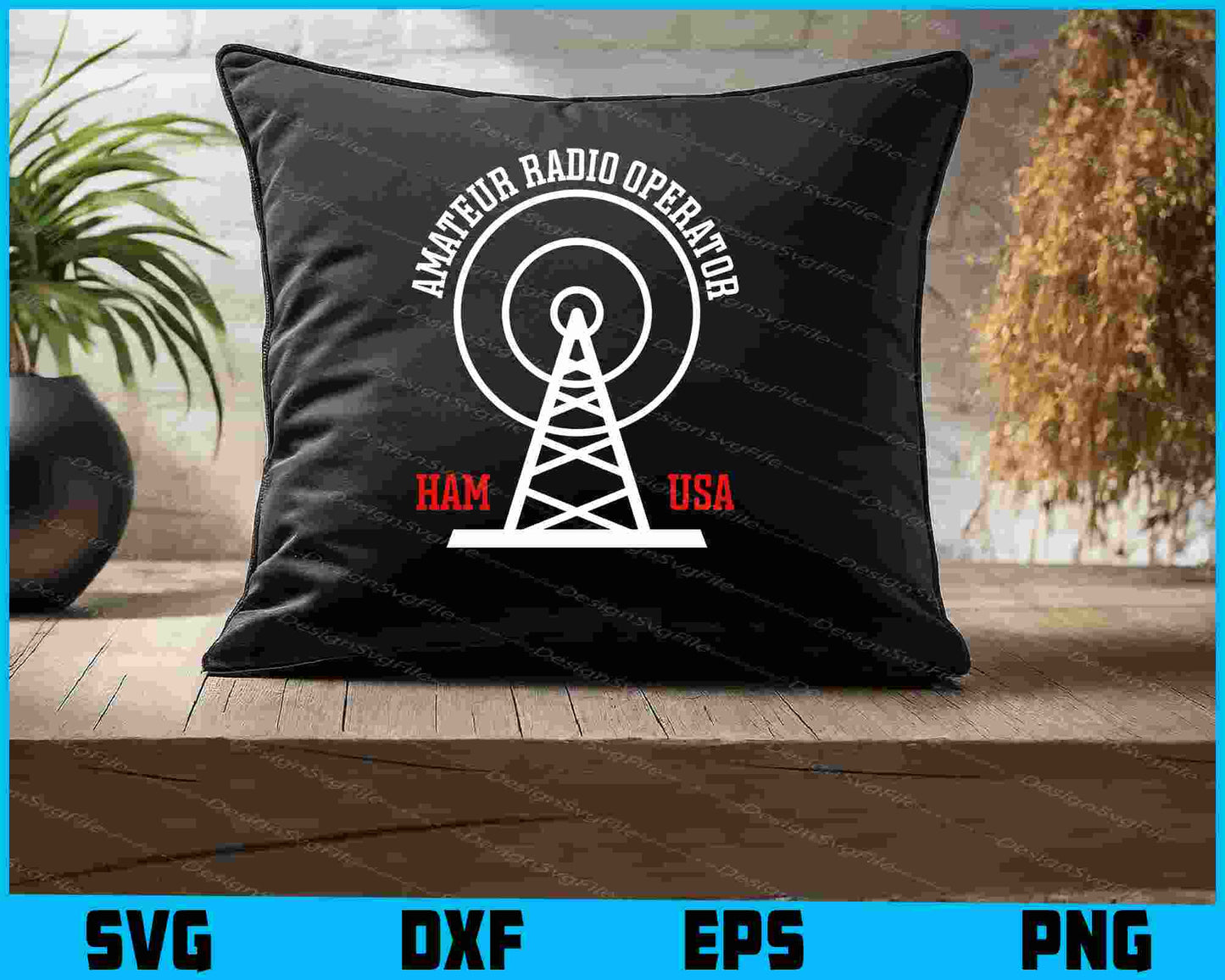 Amateur Radio Operator SVG