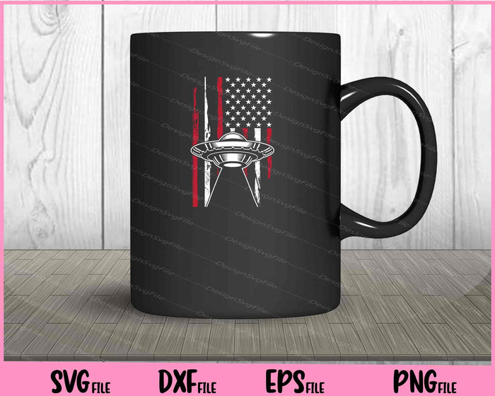 American Alien Flag Svg Cutting Printable Files  - Premium Cutting Files in SVG, PNG & EPS Formats - Premium SVG Cutting Files for Crafts