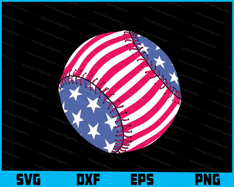 American Baseball 4th Of July