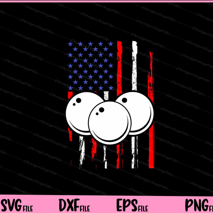 American Billiard Flag Svg Cutting Printable File  - Premium Cutting Files in SVG, PNG & EPS Formats - Premium SVG Cutting Files for Crafts