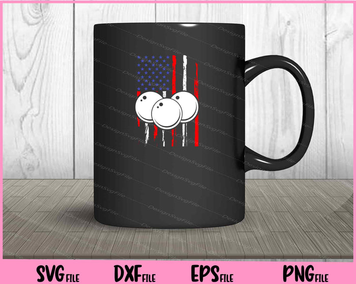 American Billiard Flag Svg Cutting Printable File  - Premium Cutting Files in SVG, PNG & EPS Formats - Premium SVG Cutting Files for Crafts