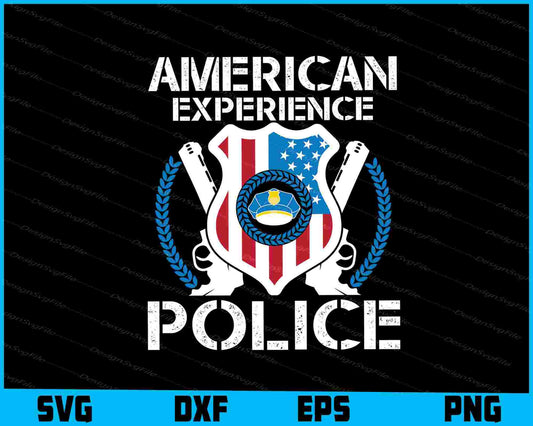 American Experience Police SVG