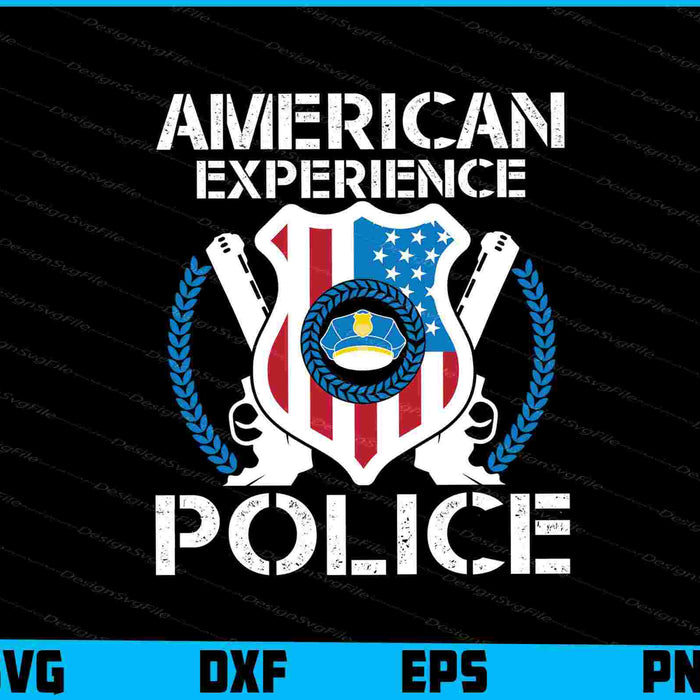 American Experience Police SVG