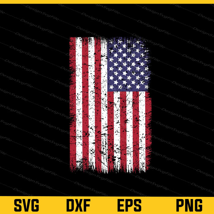 American Flag Svg Cutting Printable File  - Premium Cutting Files in SVG, PNG & EPS Formats - Premium SVG Cutting Files for Crafts