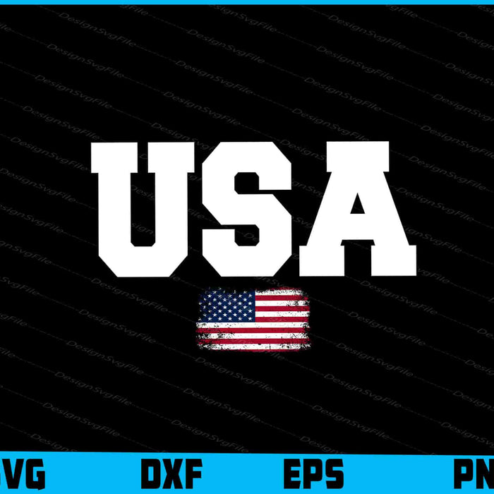 American Flag 4th of July Shirt Memorial Day SVG