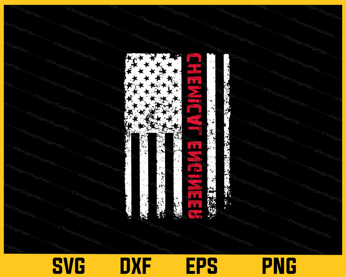 American Flag Chemical Engineer Svg Cutting Printable File  - Premium Cutting Files in SVG, PNG & EPS Formats - Premium SVG Cutting Files for Crafts