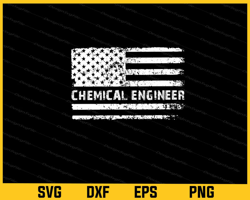 American Flag Chemical Engineer Svg Cutting Printable File  - Premium Cutting Files in SVG, PNG & EPS Formats - Premium SVG Cutting Files for Crafts