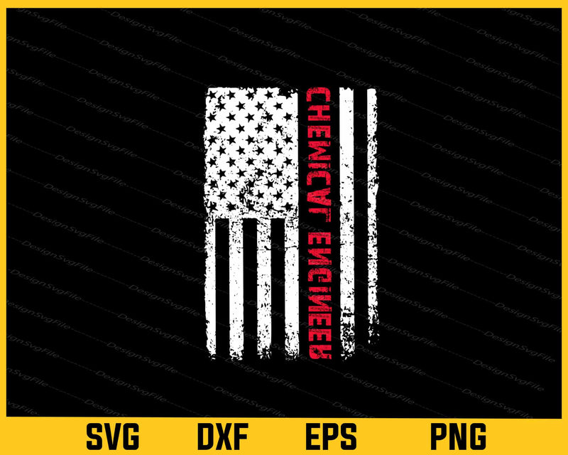 American Flag Chemical Engineer Svg Cutting Printable File  - Premium Cutting Files in SVG, PNG & EPS Formats - Premium SVG Cutting Files for Crafts