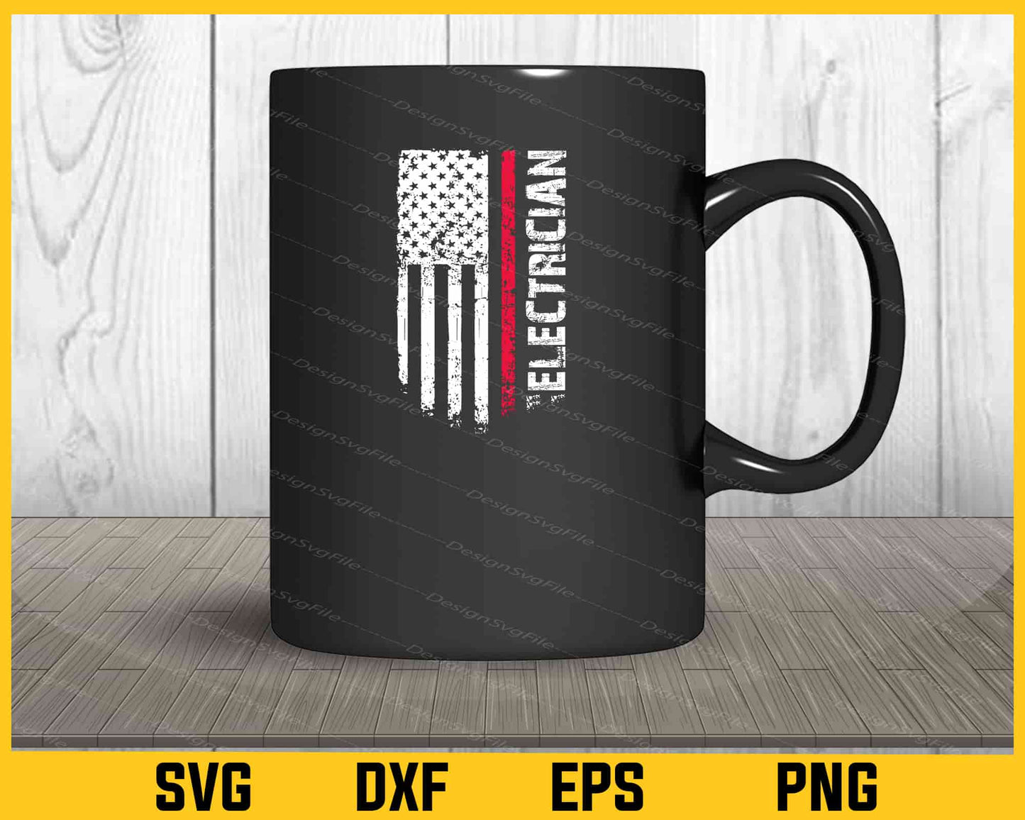 American Flag Electrician Svg Cutting Printable File  - Premium Cutting Files in SVG, PNG & EPS Formats - Premium SVG Cutting Files for Crafts