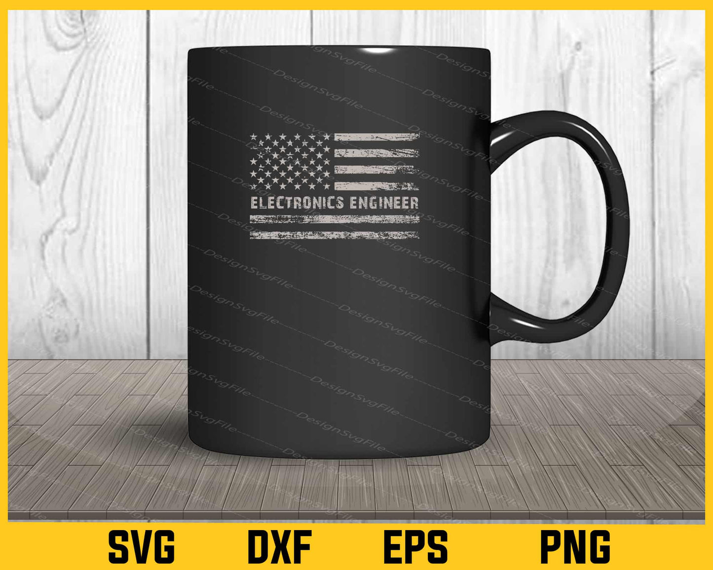 American Flag Electronics Engineer Svg Cutting Printable File  - Premium Cutting Files in SVG, PNG & EPS Formats - Premium SVG Cutting Files for Crafts