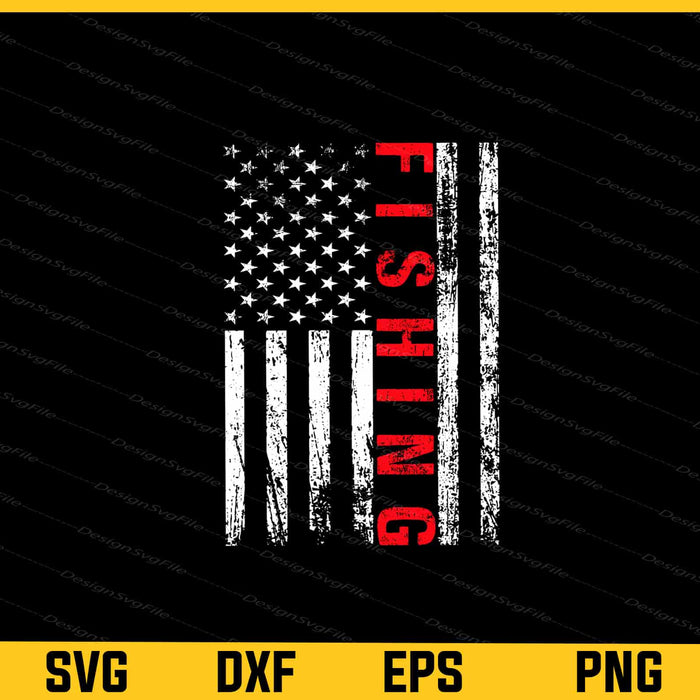 American Flag Fish Svg Cutting Printable File  - Premium Cutting Files in SVG, PNG & EPS Formats - Premium SVG Cutting Files for Crafts