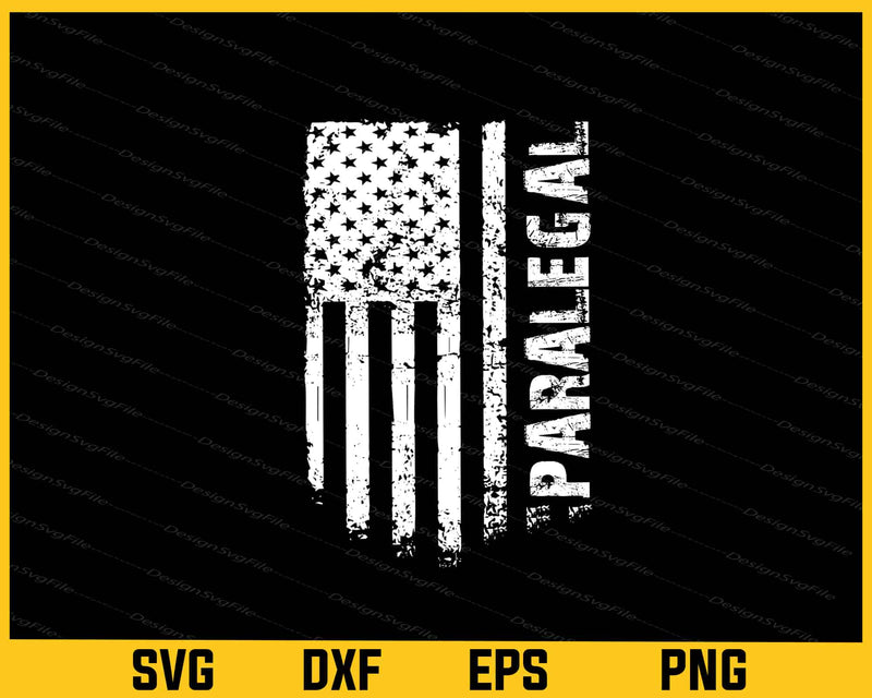 American Flag Paralegal Svg Cutting Printable File  - Premium Cutting Files in SVG, PNG & EPS Formats - Premium SVG Cutting Files for Crafts