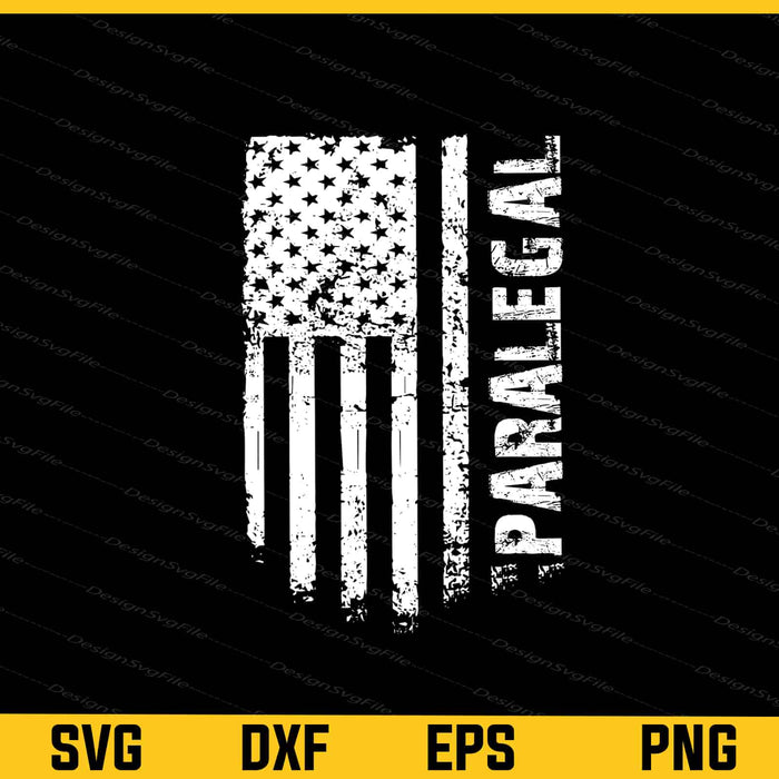American Flag Paralegal Svg Cutting Printable File  - Premium Cutting Files in SVG, PNG & EPS Formats - Premium SVG Cutting Files for Crafts