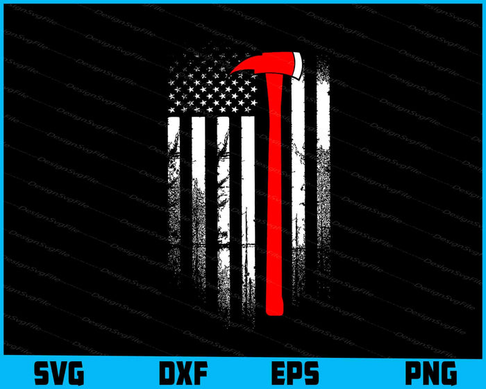 American Flag SVG, Fishing SVG Firefighter PNG