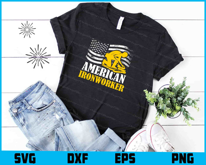 American Ironworker SVG