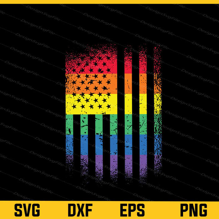 American Pride Flag Svg Cutting Printable File  - Premium Cutting Files in SVG, PNG & EPS Formats - Premium SVG Cutting Files for Crafts