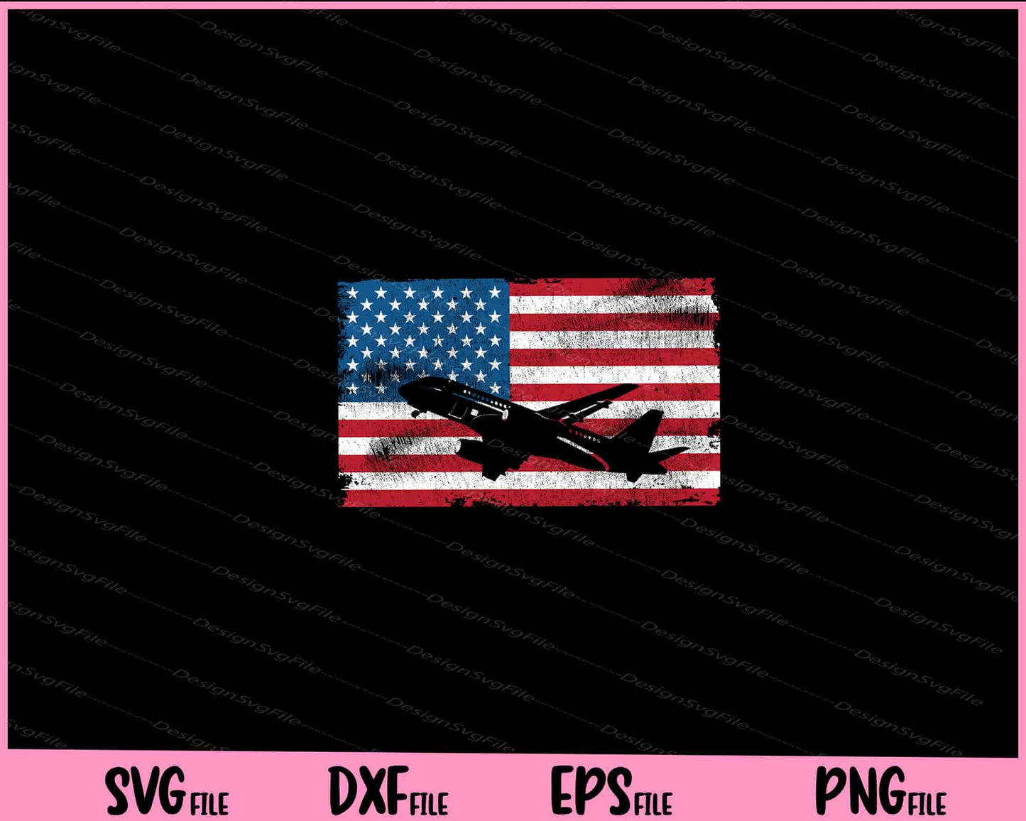 American flag pilot Svg Cutting Printable Files  - Premium Cutting Files in SVG, PNG & EPS Formats - Premium SVG Cutting Files for Crafts