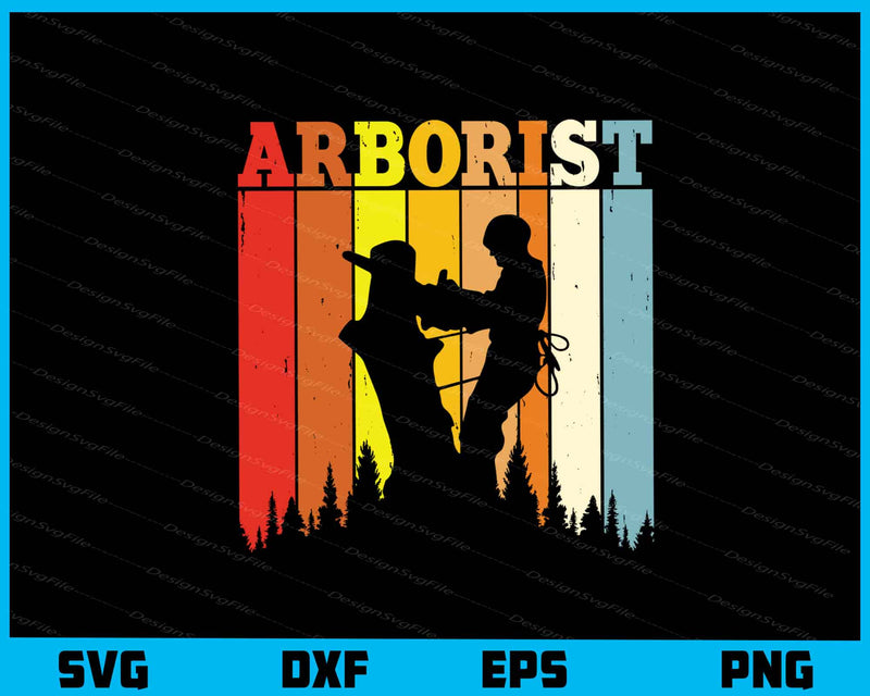 Arborist Carpenter Vintage Svg Cutting Printable File  - Premium Cutting Files in SVG, PNG & EPS Formats - Premium SVG Cutting Files for Crafts