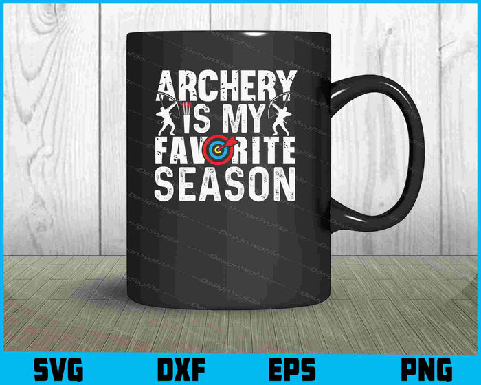 Archery Is My Favorite Season SVG
