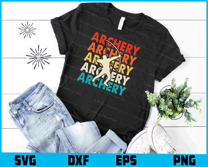 Archery Retro Vintage SVG