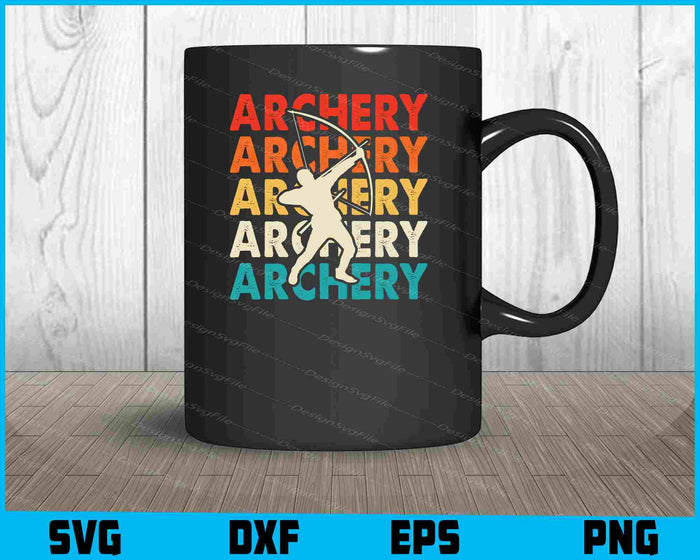 Archery Retro Vintage SVG
