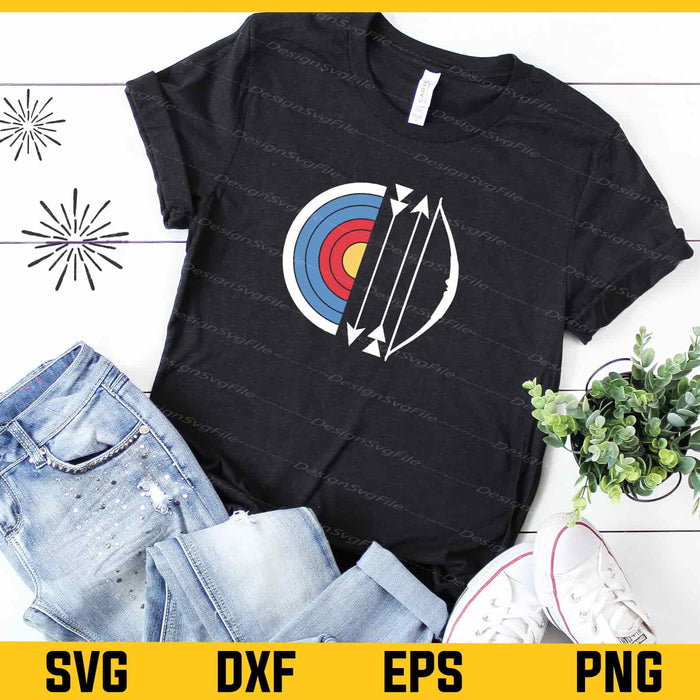 Archery Vintage Svg Cutting Printable File  - Premium Cutting Files in SVG, PNG & EPS Formats - Premium SVG Cutting Files for Crafts