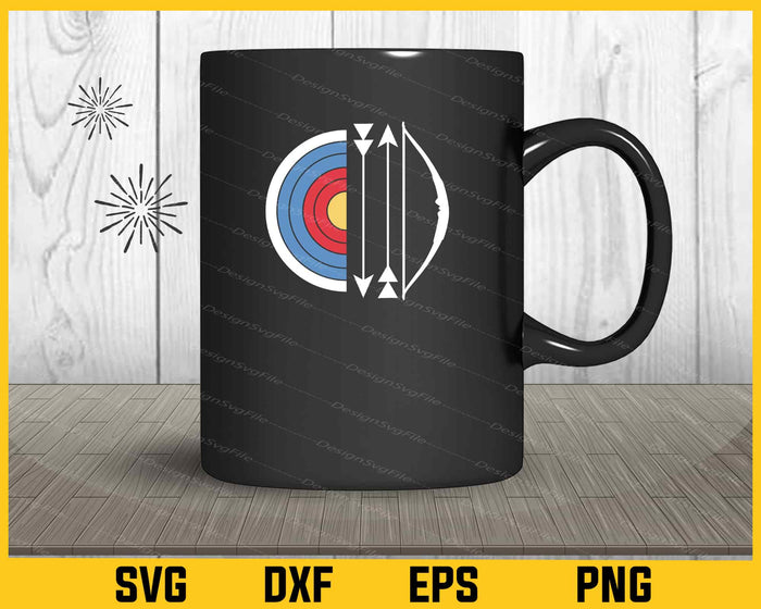 Archery Vintage Svg Cutting Printable File  - Premium Cutting Files in SVG, PNG & EPS Formats - Premium SVG Cutting Files for Crafts