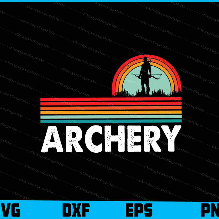 Archery Vintage SVG