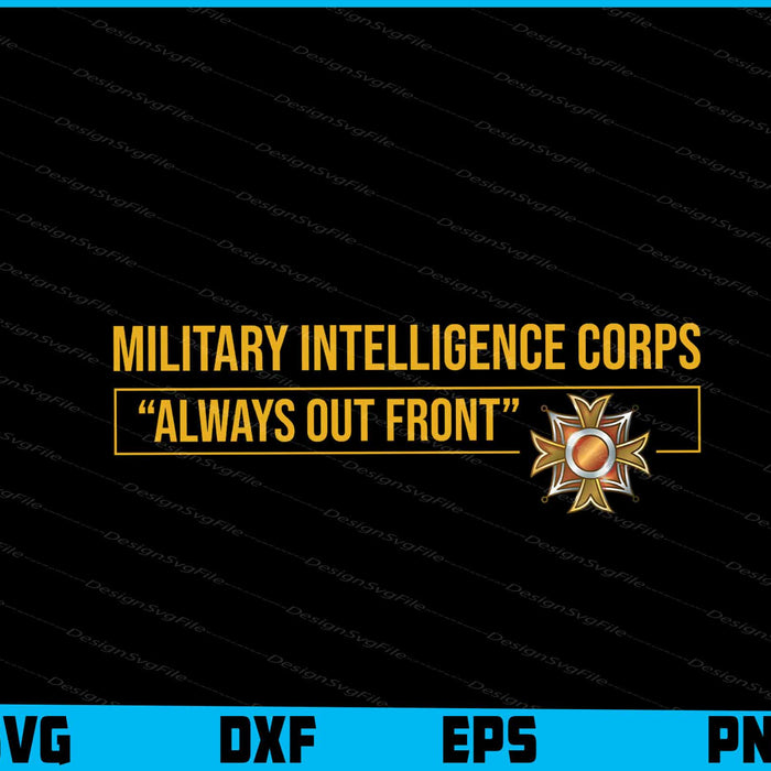 Army Military Intelligence Corps SVG