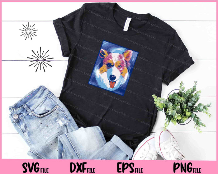 Australian Shepherd Dog Svg Cutting Printable Files  - Premium Cutting Files in SVG, PNG & EPS Formats - Premium SVG Cutting Files for Crafts