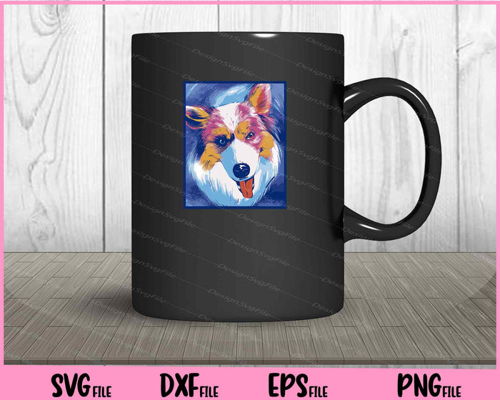 Australian Shepherd Dog Svg Cutting Printable Files  - Premium Cutting Files in SVG, PNG & EPS Formats - Premium SVG Cutting Files for Crafts