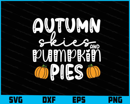 Autumn Leaves & Pumpkins Please SVG PNG Digital Printable File  - Premium Cutting Files in SVG, PNG & EPS Formats - Premium SVG Cutting Files for Crafts