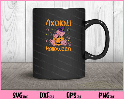 Axolotl Halloween funny Svg Cutting Printable Files  - Premium Cutting Files in SVG, PNG & EPS Formats - Premium SVG Cutting Files for Crafts