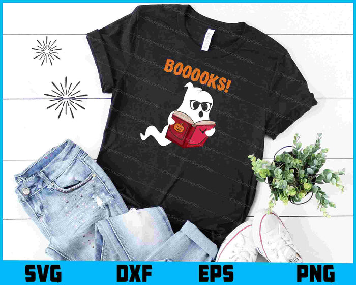 BOOOOKS! Halloween SVG