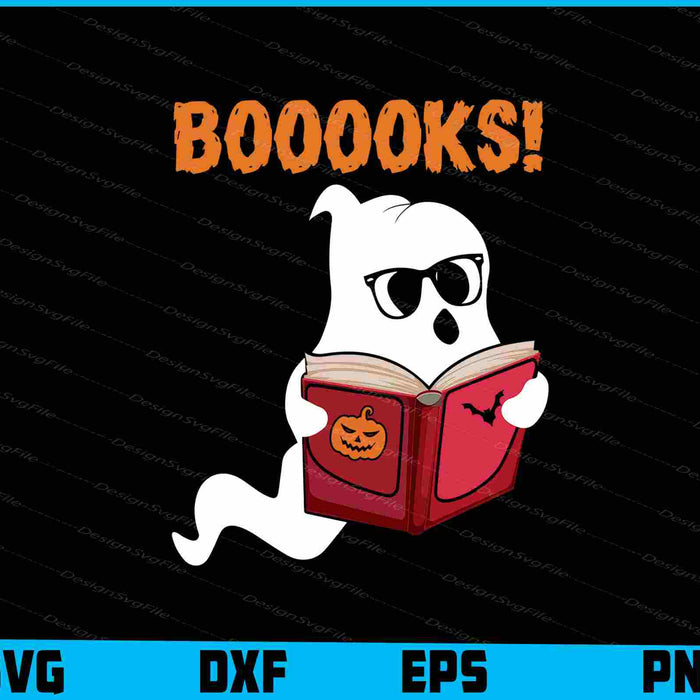 BOOOOKS! Halloween SVG
