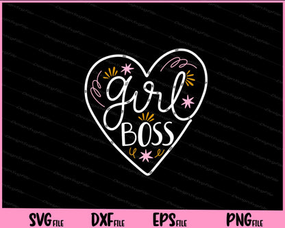 Baby Shower Girl Boss Svg Cutting Printable Files  - Premium Cutting Files in SVG, PNG & EPS Formats - Premium SVG Cutting Files for Crafts