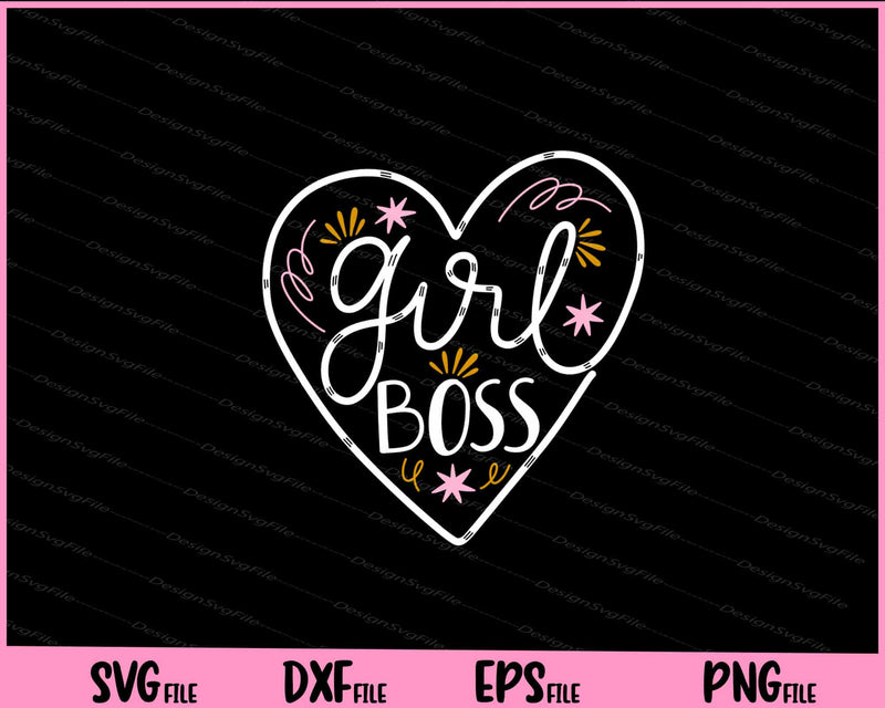 Baby Shower Girl Boss Svg Cutting Printable Files  - Premium Cutting Files in SVG, PNG & EPS Formats - Premium SVG Cutting Files for Crafts